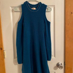 Blue Sweater Dress